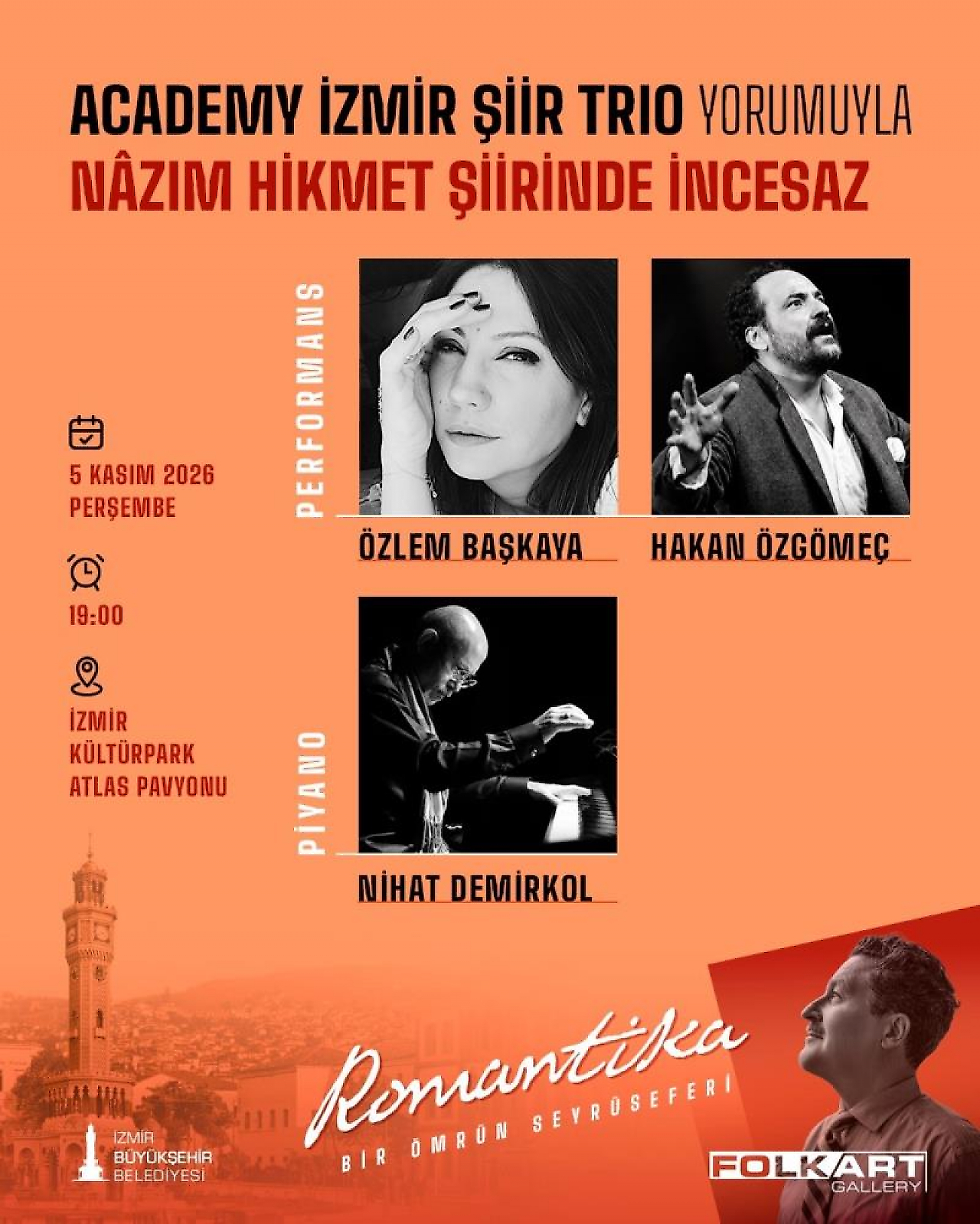 İzmir'de Nâzım Hikmet sergisine dört özel kültür sanat etkinliği