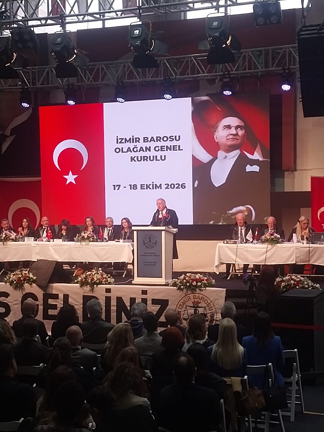 Baro Genel Kurulu'nda Yılmaz'dan 'adalet' çıkışı: 'Bu ülke artık bir cezaevi!'