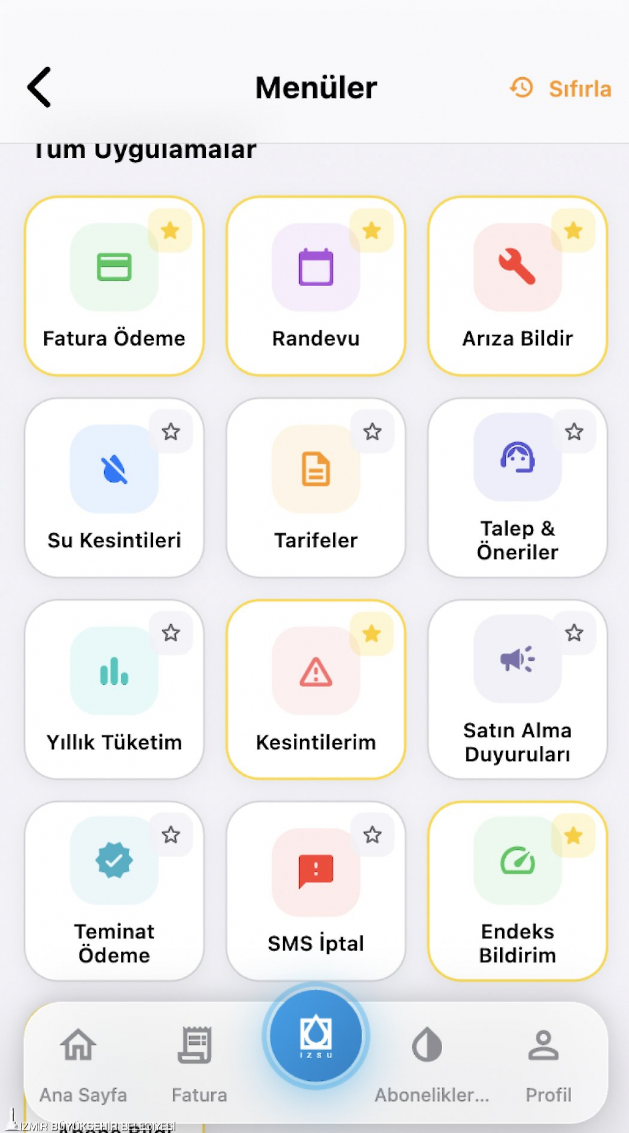 İZSU Mobil yenilendi: Su kesintileri telefonlara anlık bildirilecek