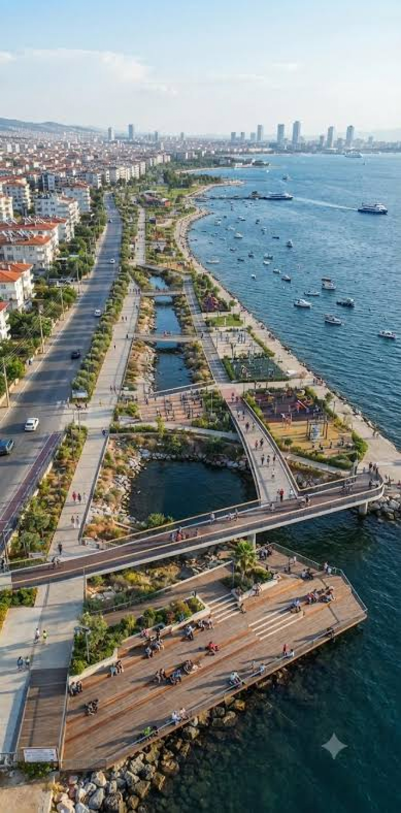 Bayraklı'da Deniz Manzarası Eşliğinde Huzurlu Kaçış: Rekreasyon Alanlarıyla Keyifli Bir Gün