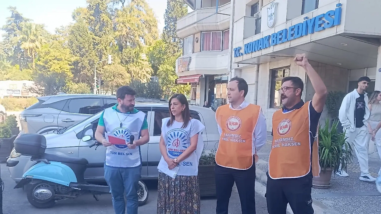 Konak Belediyesi emekçilerinden yönetime kırmızı kart: Uzatmalar bitti