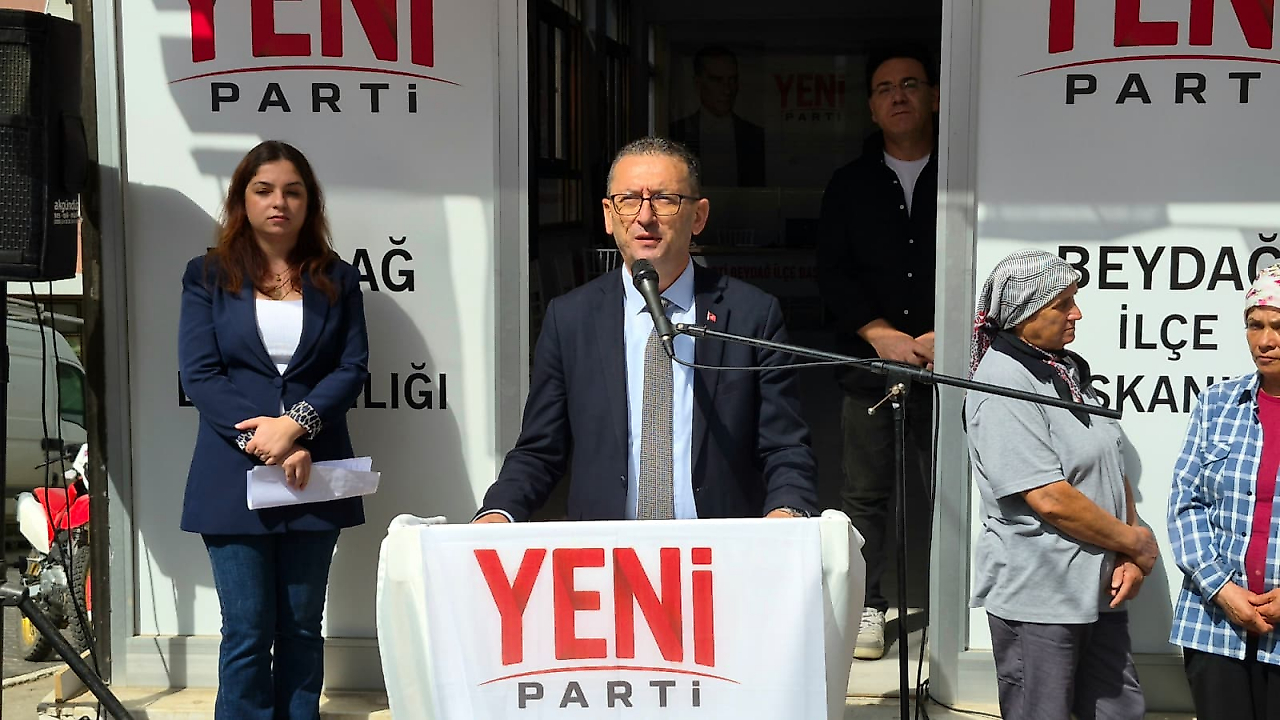 YENİ Parti Beydağ'da ilçe başkanlığını açtı: Güç'ten iktidar mesajları