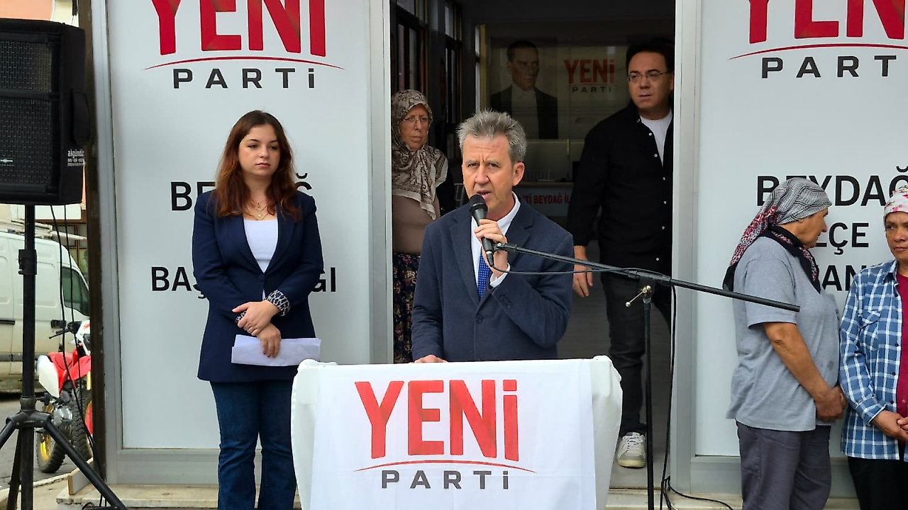 YENİ Parti Beydağ'da ilçe başkanlığını açtı: Güç'ten iktidar mesajları