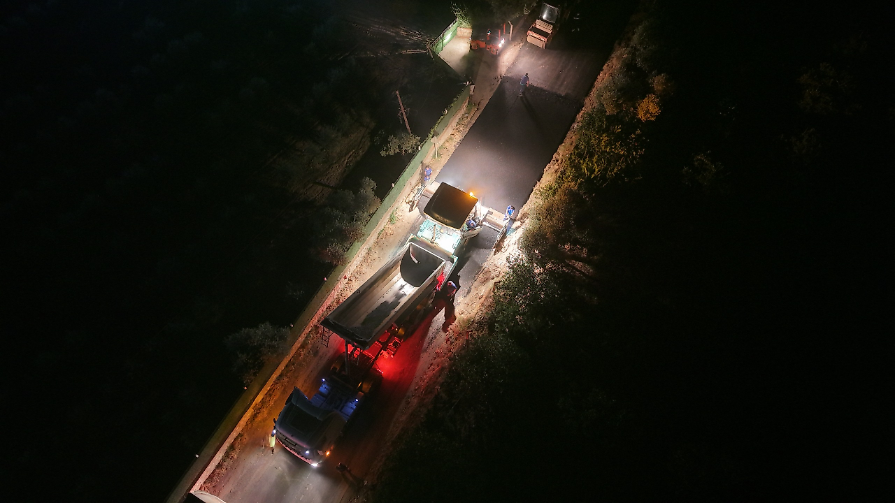 İzmir Selçuk'ta 15,5 kilometrelik yol yenileniyor: İlk etap tamam
