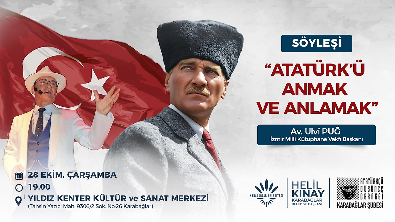 Karabağlar'da 29 Ekim Cumhuriyet Bayramı etkinlik programı açıklandı