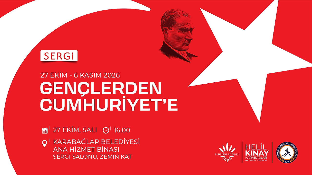Karabağlar'da 29 Ekim Cumhuriyet Bayramı etkinlik programı açıklandı