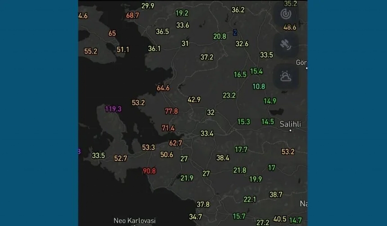 İzmir'de yağış bilançosu açıklandı: Karaburun ilk sırada