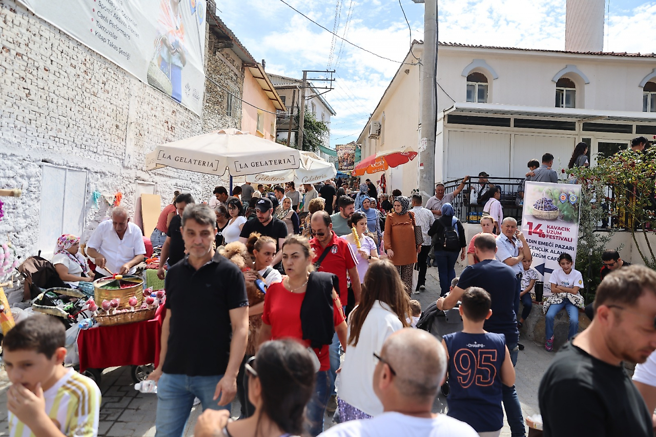 Kavacık Üzüm Festivali bu sene de çok beğenildi