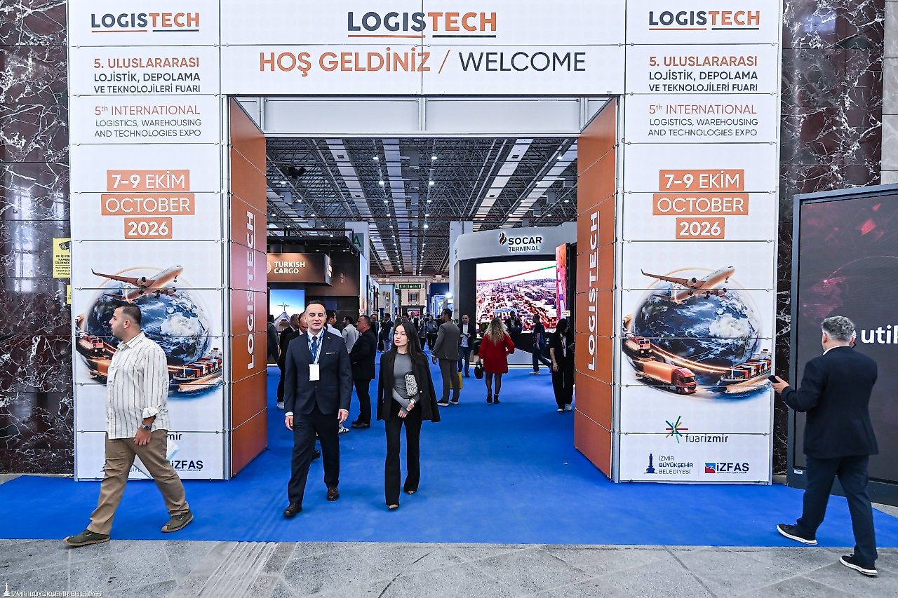 İzmir LOGISTECH Fuarı'nı 35 ülkeden 18 bin 460 kişi ziyaret etti