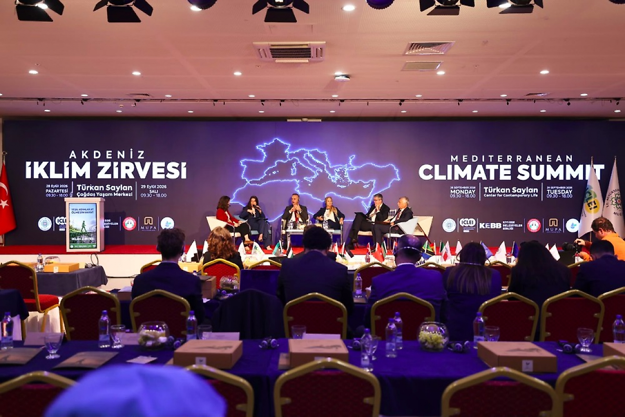 Lâl Denizli Akdeniz İklim Zirvesi'nde Çeşme'nin iklim politikalarını anlattı
