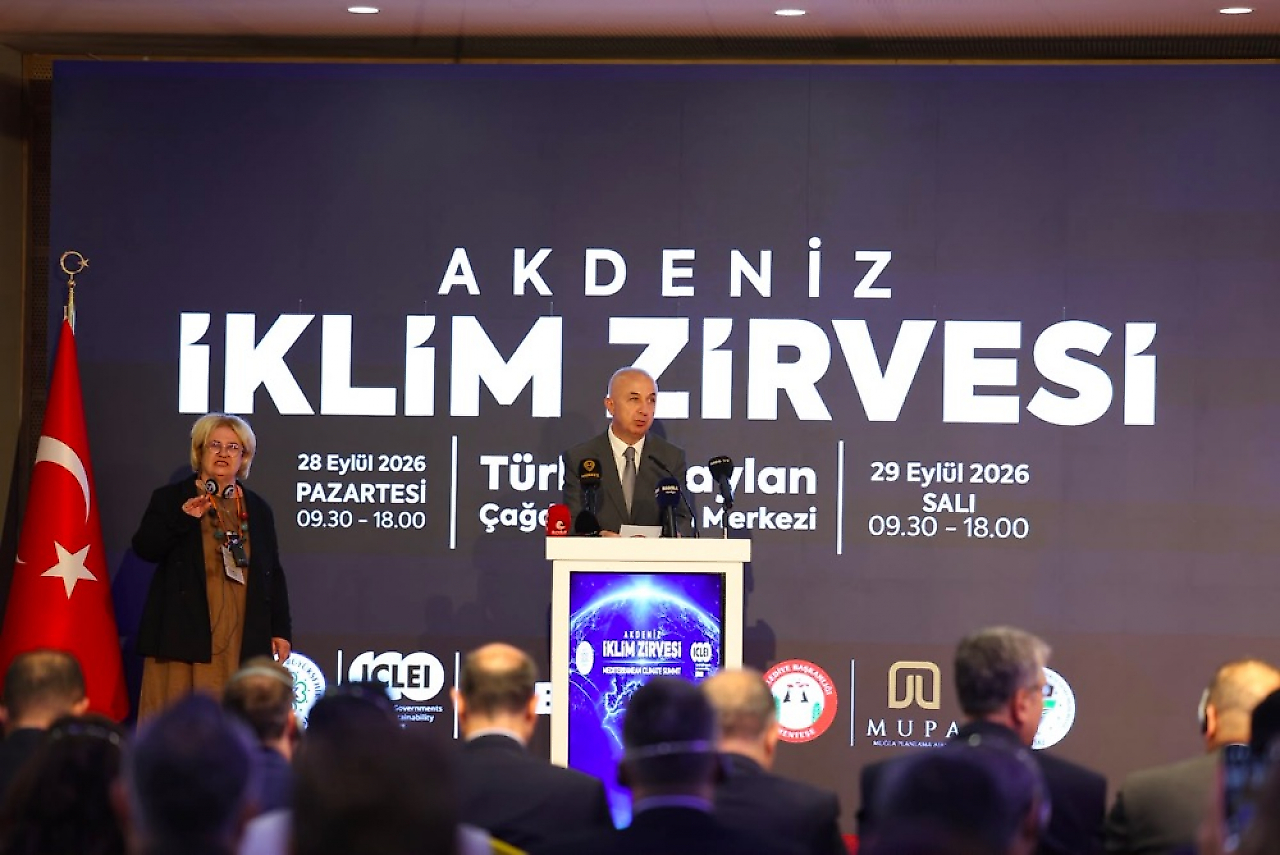 Lâl Denizli Akdeniz İklim Zirvesi'nde Çeşme'nin iklim politikalarını anlattı