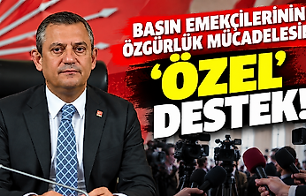Basın emekçilerinin özgürlük mücadelesine 'Özel' destek!