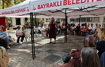 Bayraklı'da Yaşlılar Günü'ne özel farkındalık etkinliği