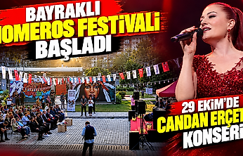 Bayraklı Homeros Festivali başladı: 29 Ekim'de Candan Erçetin konseri