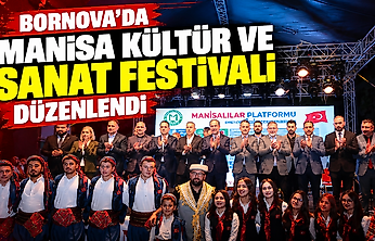 Bornova'da Manisa Kültür ve Sanat Festivali düzenlendi