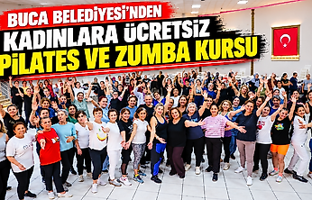 Buca Belediyesi'nden kadınlara ücretsiz pilates ve zumba kursu