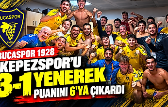 Bucaspor 1928, Kepezspor'u 3-1 yenerek puanını 6'ya çıkardı