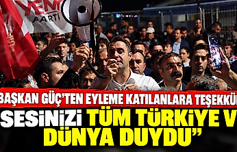 Çağatay Güç: Cemil Tugay istifa edene kadar eylemler sürecek