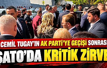 Cemil Tugay'ın Ak Parti'ye geçişi sonrası Şato'da kritik zirve!