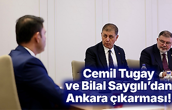 Cemil Tugay ve Bilal Saygılı'dan Ankara çıkarması!