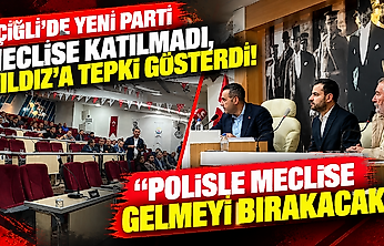 Çiğli'de YENİ Parti meclise katılmadı, Yıldız'a tepki gösterdi: 'Polisle meclise gelmeyi bırakacak!'