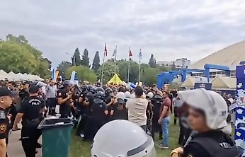 Ege Üniversitesi'nde öğrenci eylemine müdahale: 27 gözaltı