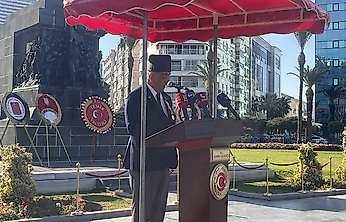 Gazi Orhan Aydın gençlere seslendi: 'Bu toprakların her karışında bir gazinin alın teri var'