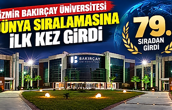 İzmir Bakırçay Üniversitesi dünya sıralamasında ilk kez yer aldı