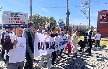 İzmir'de emeklilerden seyyanen zam çağrısı: Hakkımızı istiyoruz
