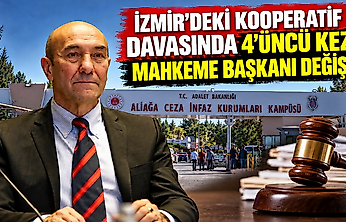 İzmir'deki kooperatif davasında 4'üncü kez mahkeme başkanı değişti