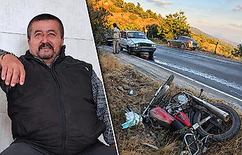 İzmir Ödemiş'te trafik kazası: Motosikletinin yanında beklerken hayatını kaybetti