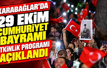 Karabağlar'da 29 Ekim Cumhuriyet Bayramı etkinlik programı açıklandı