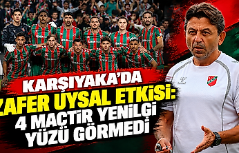 Karşıyaka'da Zafer Uysal etkisi: 4 maçtır yenilgi yüzü görmedi