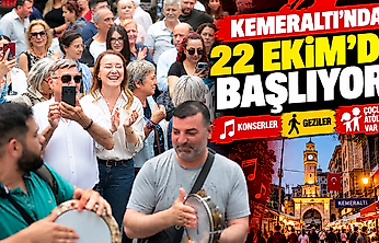 Kemeraltı'nda 22 Ekim'de başlıyor: Konserler, geziler ve çocuk atölyeleri var