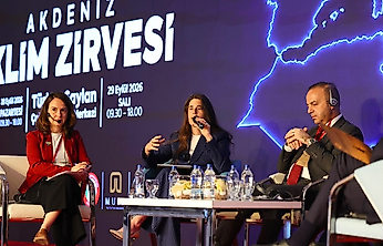 Lâl Denizli Akdeniz İklim Zirvesi'nde Çeşme'nin iklim politikalarını anlattı