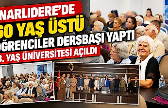 Narlıdere'de 60 yaş üstü öğrenciler dersbaşı yaptı: 3. Yaş Üniversitesi açıldı