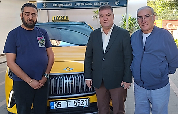 TOGG İzmir'de taksi oldu: İlk araç yollara çıktı