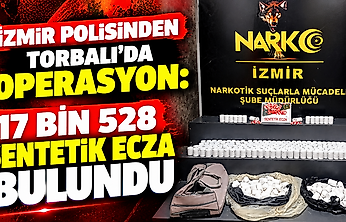 Torbalı'da narkotik operasyonu: Binlerce hapı toprağa gömmüşler!