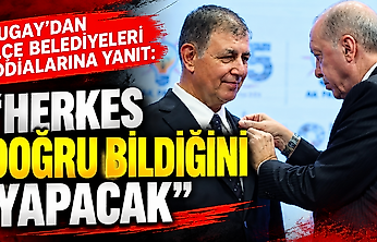 Tugay'dan ilçe belediyeleri iddialarına yanıt: 'Herkes doğru bildiğini yapacak'