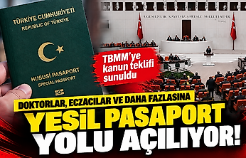 Yeşil pasaport için yeni kanun teklifi: 15 yıl şartı gündemde