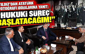 Yıldız'dan Atatürk fotoğrafı iddialarına yanıt: Hukuki süreç başlatacağım!