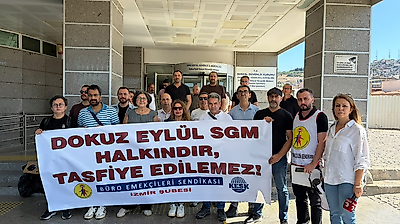 BES İzmir'den Dokuz Eylül SGM tepkisi: Gece yarısı operasyonuyla merkez kapatılıyor