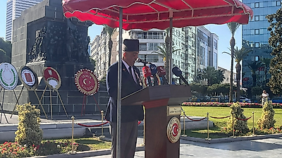 Gazi Orhan Aydın gençlere seslendi: 'Bu toprakların her karışında bir gazinin alın teri var'