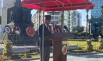 Gazi Orhan Aydın gençlere seslendi: 'Bu toprakların her karışında bir gazinin alın teri var'