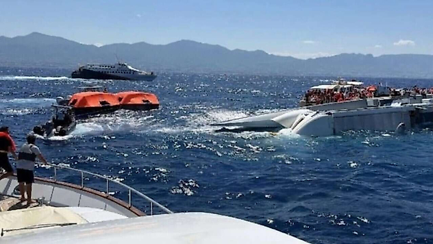 267 kişiyle yola çıkan gemi battı: Kayıplar için 2. günde arama sürüyor