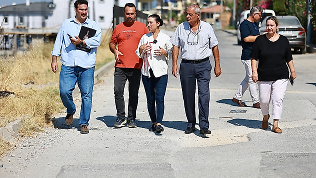 Efes Selçuk'ta 14 Mayıs Mahallesi'ne yeni yeşil alan geliyor