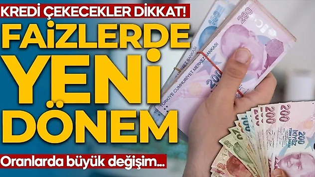 Faizlerde yeni dönem başladı! Mevduat ve kredi oranlarında dikkat çeken düşüş