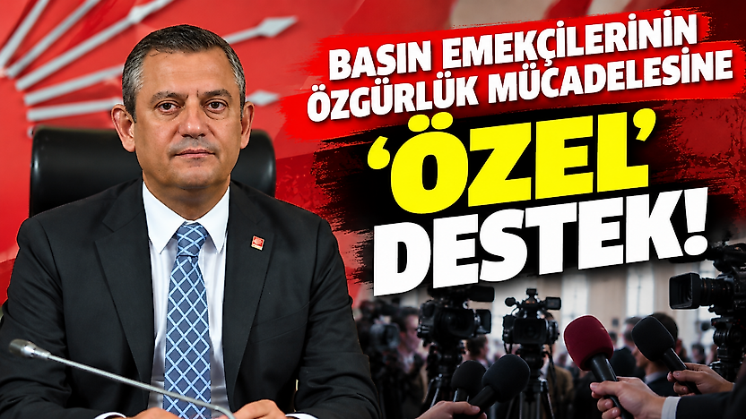 Basın emekçilerinin özgürlük mücadelesine 'Özel' destek!