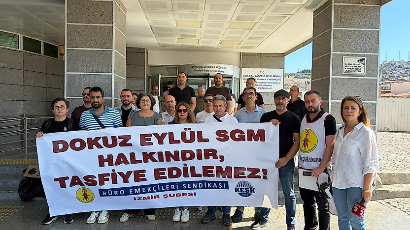 BES İzmir'den Dokuz Eylül SGM tepkisi: Gece yarısı operasyonuyla merkez kapatılıyor