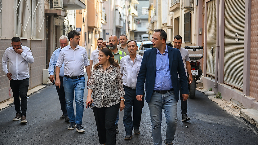 Bornova'da dev asfalt hamlesi